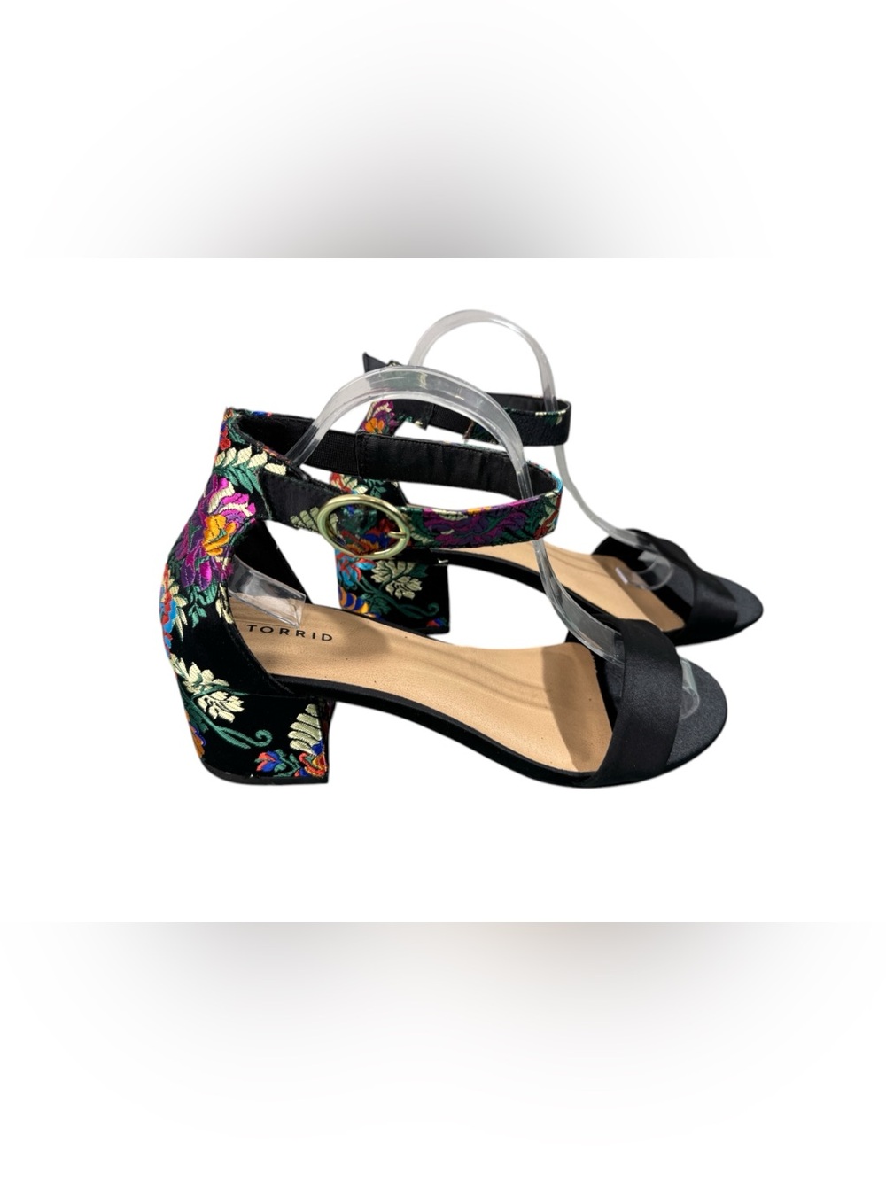Torrid Ankle Strap Block Heel Size 9W NWT